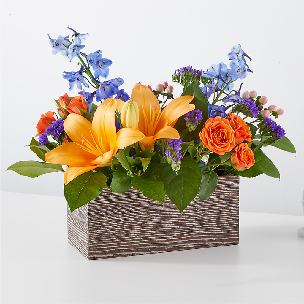 Radiant Citrus Box Bouquet – RALPH'S, Compton CA