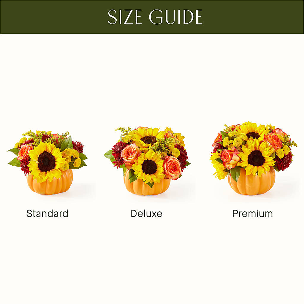 Golden Gourd Pumpkin Bouquet – RALPH'S, Compton CA