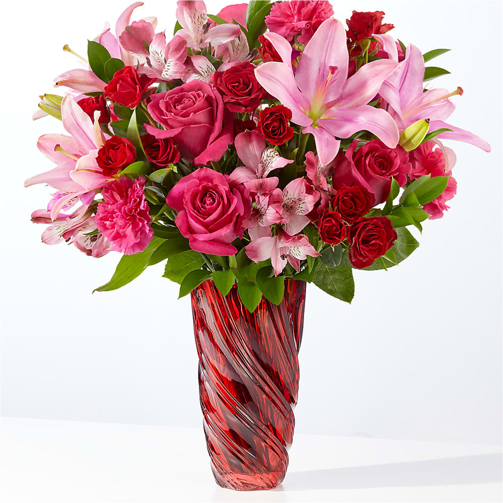 In Love Bouquet with Luxe Swirl Vase – RALPH'S, Compton CA