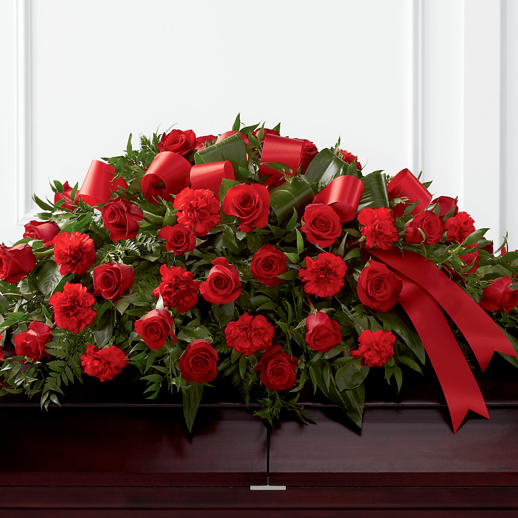 Tribute of Life Casket Spray – RALPH'S, Compton CA