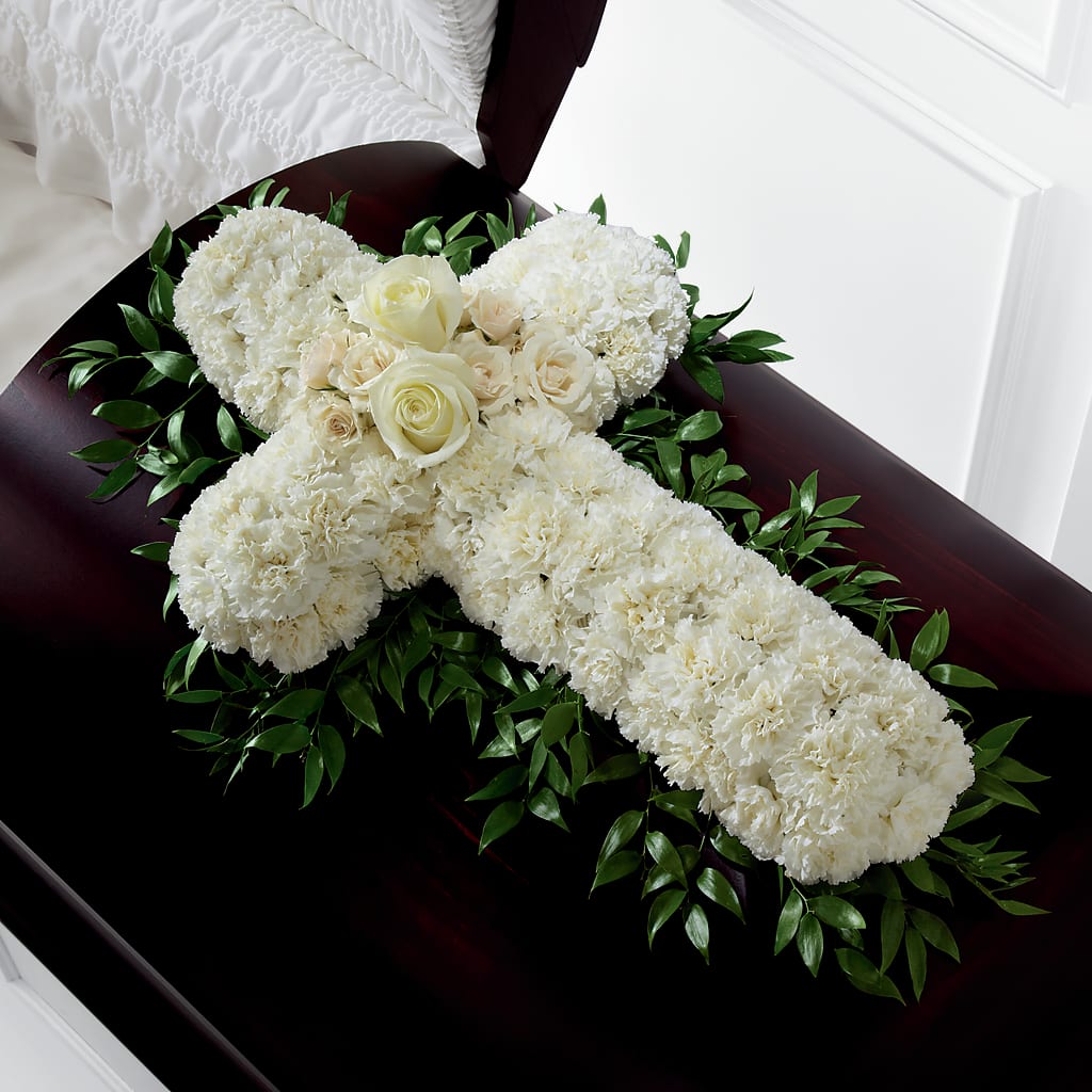 Peaceful Memories Casket Spray (Standard) – RALPH'S, Compton CA