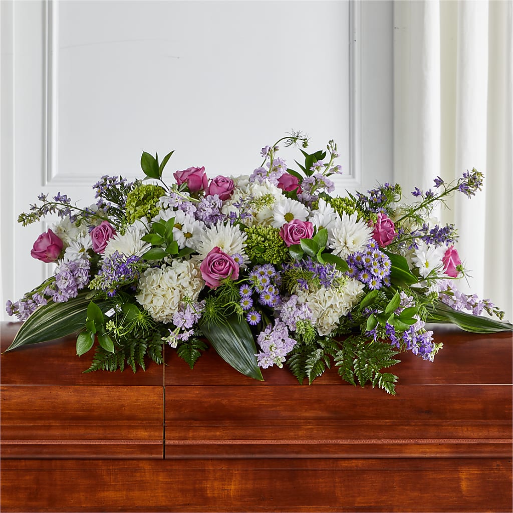 Meadows of Serenity Casket Spray – RALPH'S, Compton CA