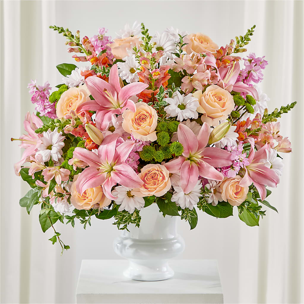 Heartfelt Gesture Urn Arrangement – RALPH'S, Compton CA
