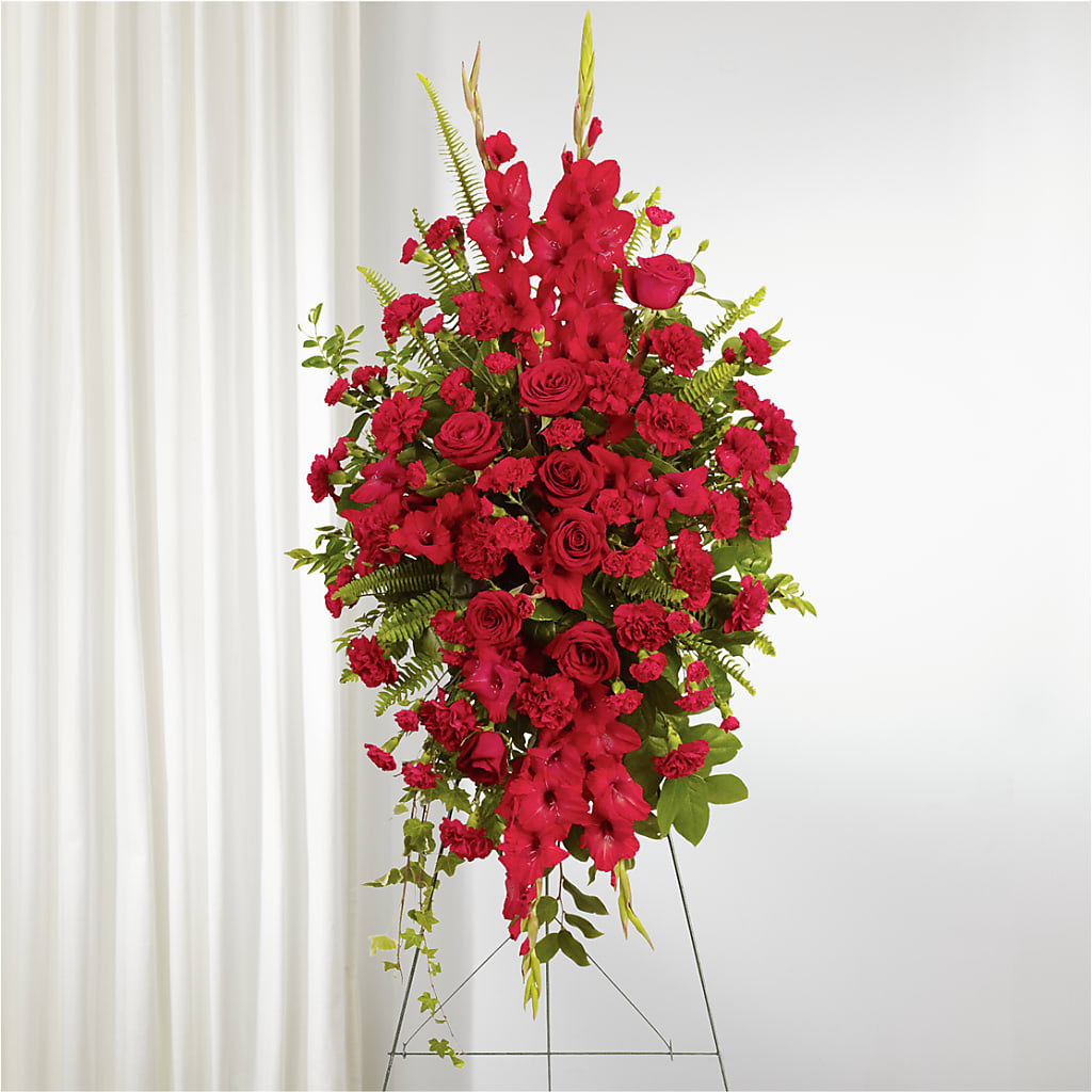 From the Heart Standing Spray – RALPH'S, Compton CA