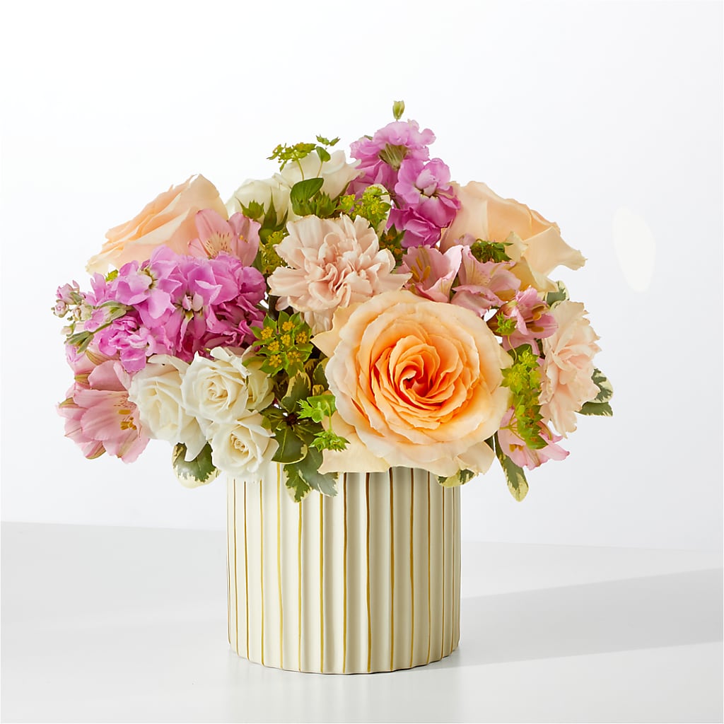 Paradise Bouquet with Ivory Vase – RALPH'S, Compton CA