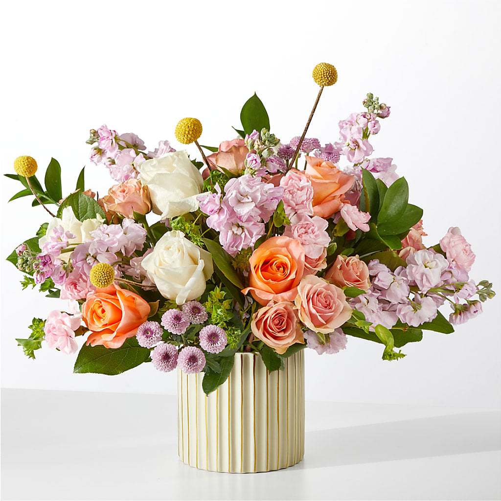 French Market Bouquet with Ivory Vase – RALPH'S, Compton CA