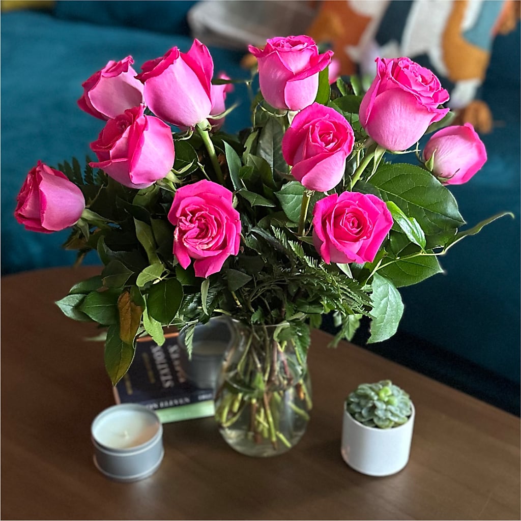 Long Stem Pink Rose Bouquet – RALPH'S, Compton CA