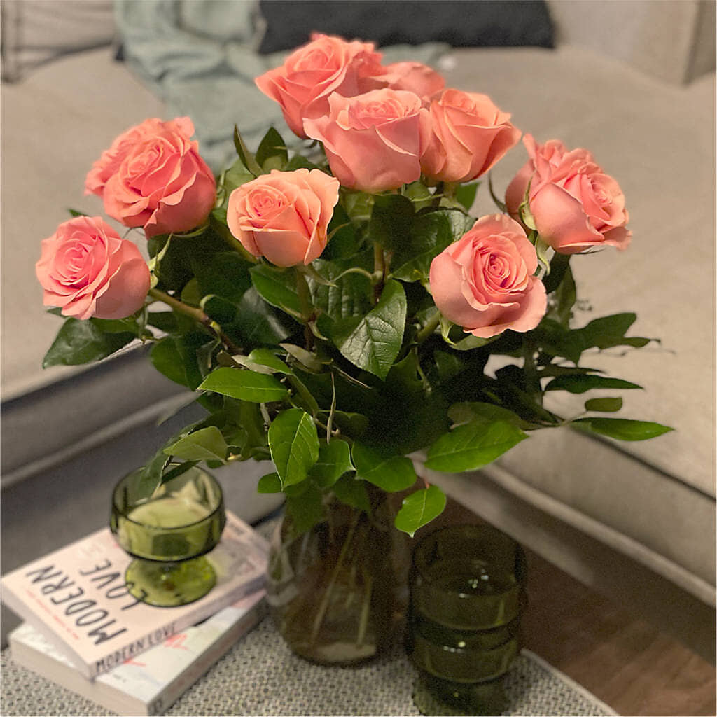 Long Stem Pink Rose Bouquet – RALPH'S, Compton CA