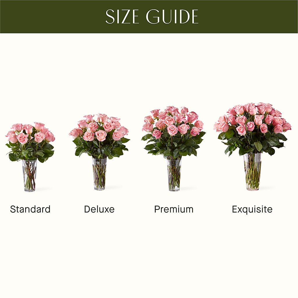 Long Stem Pink Rose Bouquet – RALPH'S, Compton CA