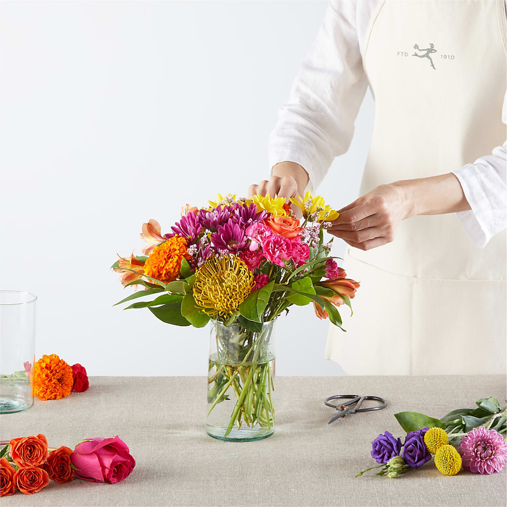 Feast of Color – A Florist Original – RALPH'S, Compton CA