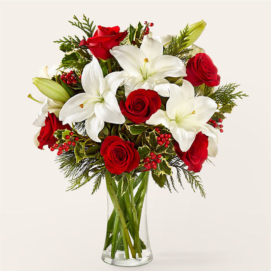 Sparkling Snowflakes Bouquet – RALPH'S, Compton CA
