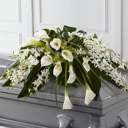 Angel Wings Casket Spray – RALPH'S, Compton CA