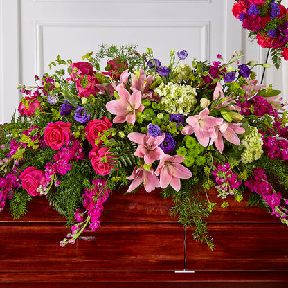 Radiant Tribute Casket Spray – RALPH'S, Compton CA