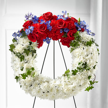Patriotic Passion Wreath – RALPH'S, Compton CA