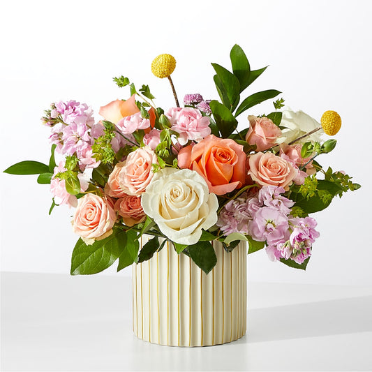 French Market Bouquet with Ivory Vase – RALPH'S, Compton CA