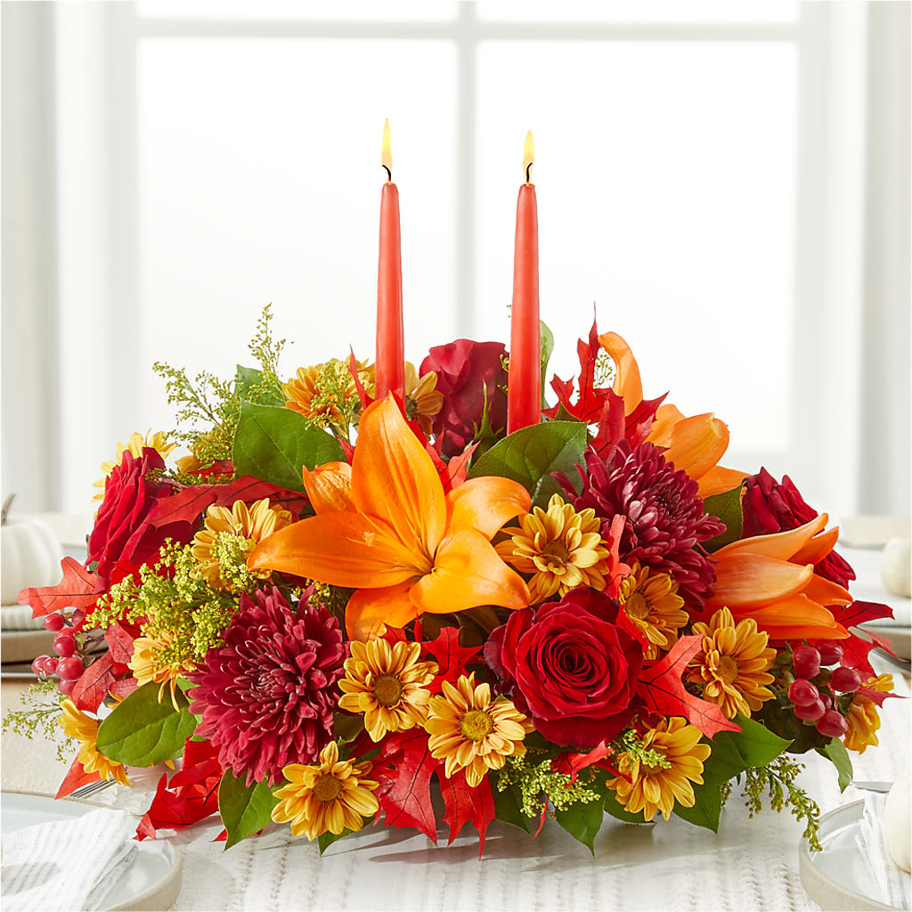 Autumn's Embrace Centerpiece – RALPH'S, Compton CA