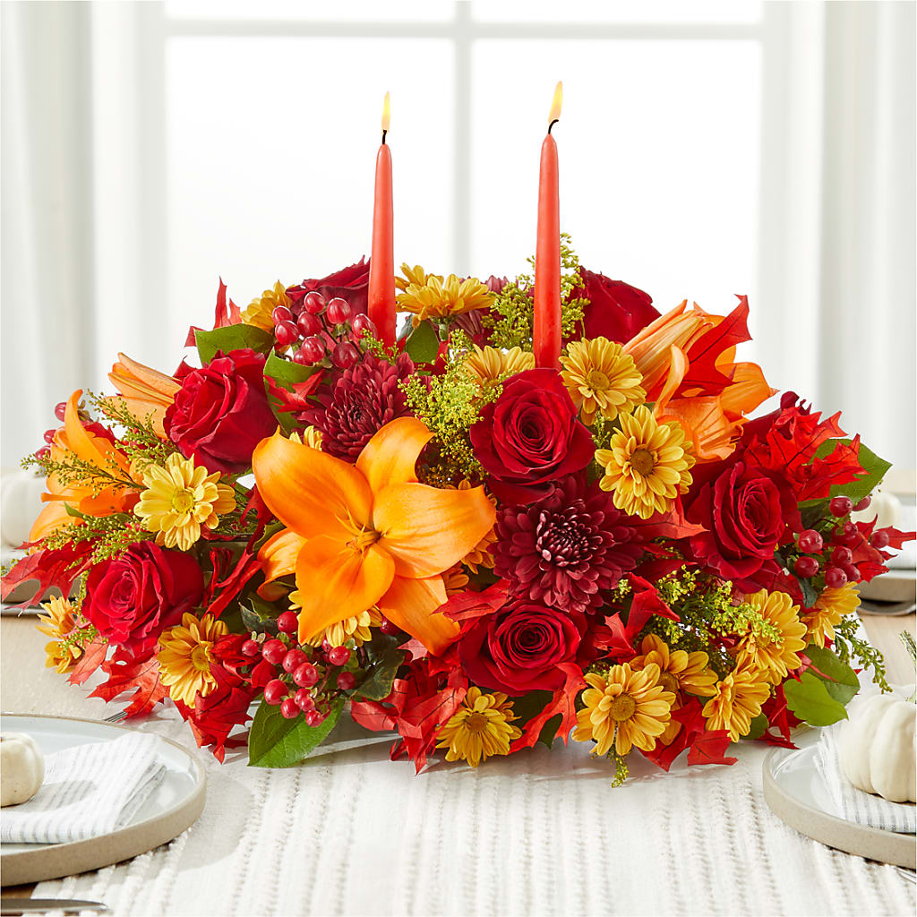 Autumn's Embrace Centerpiece – RALPH'S, Compton CA